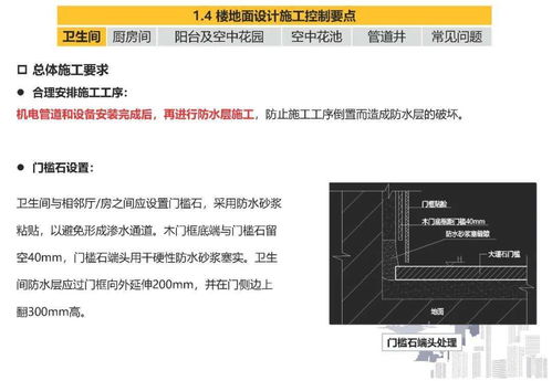 住宅工程防滲漏與網(wǎng)絡(luò)通訊工程的設(shè)計(jì)施工管理指引